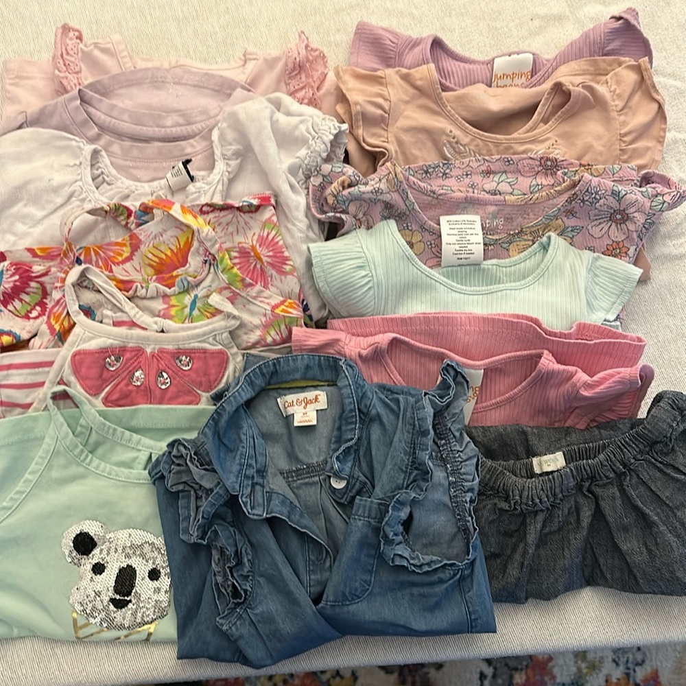 13- 3T shirts